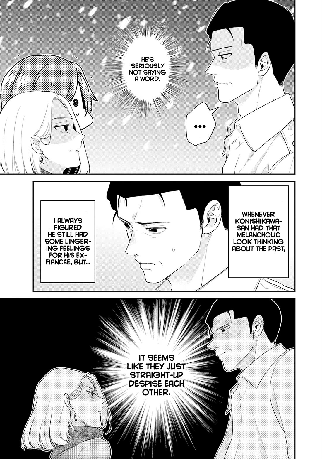 Misato-san is a Bit Cold Towards Her Boss Who Pampers chapter 41 page 3