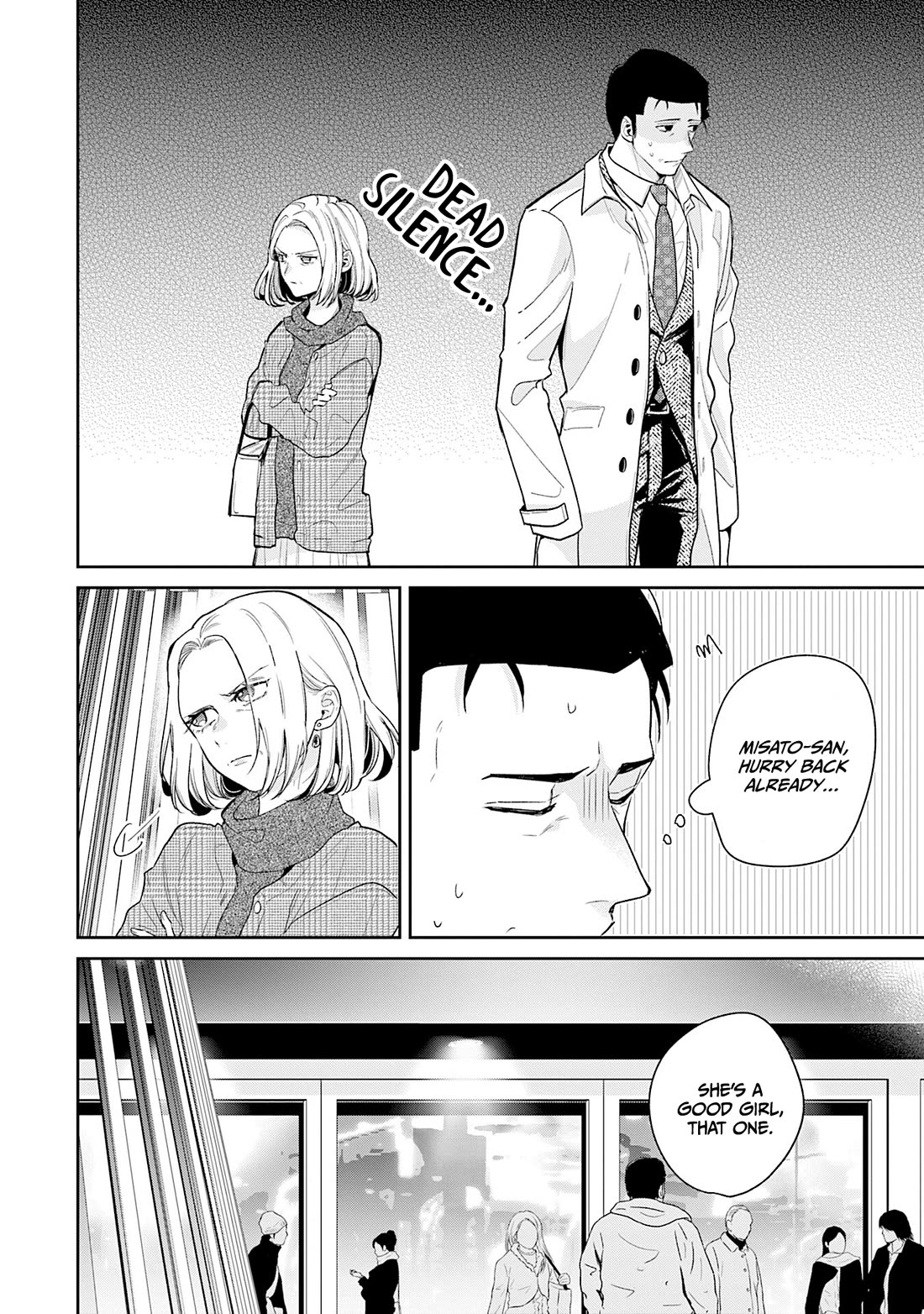 Misato-san is a Bit Cold Towards Her Boss Who Pampers chapter 41 page 6
