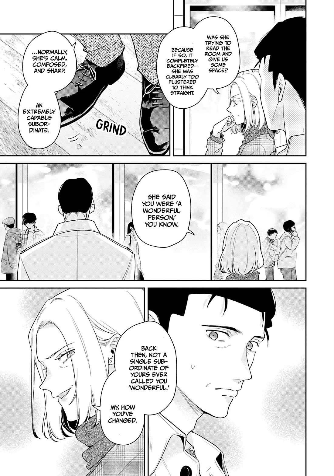 Misato-san is a Bit Cold Towards Her Boss Who Pampers chapter 41 page 7