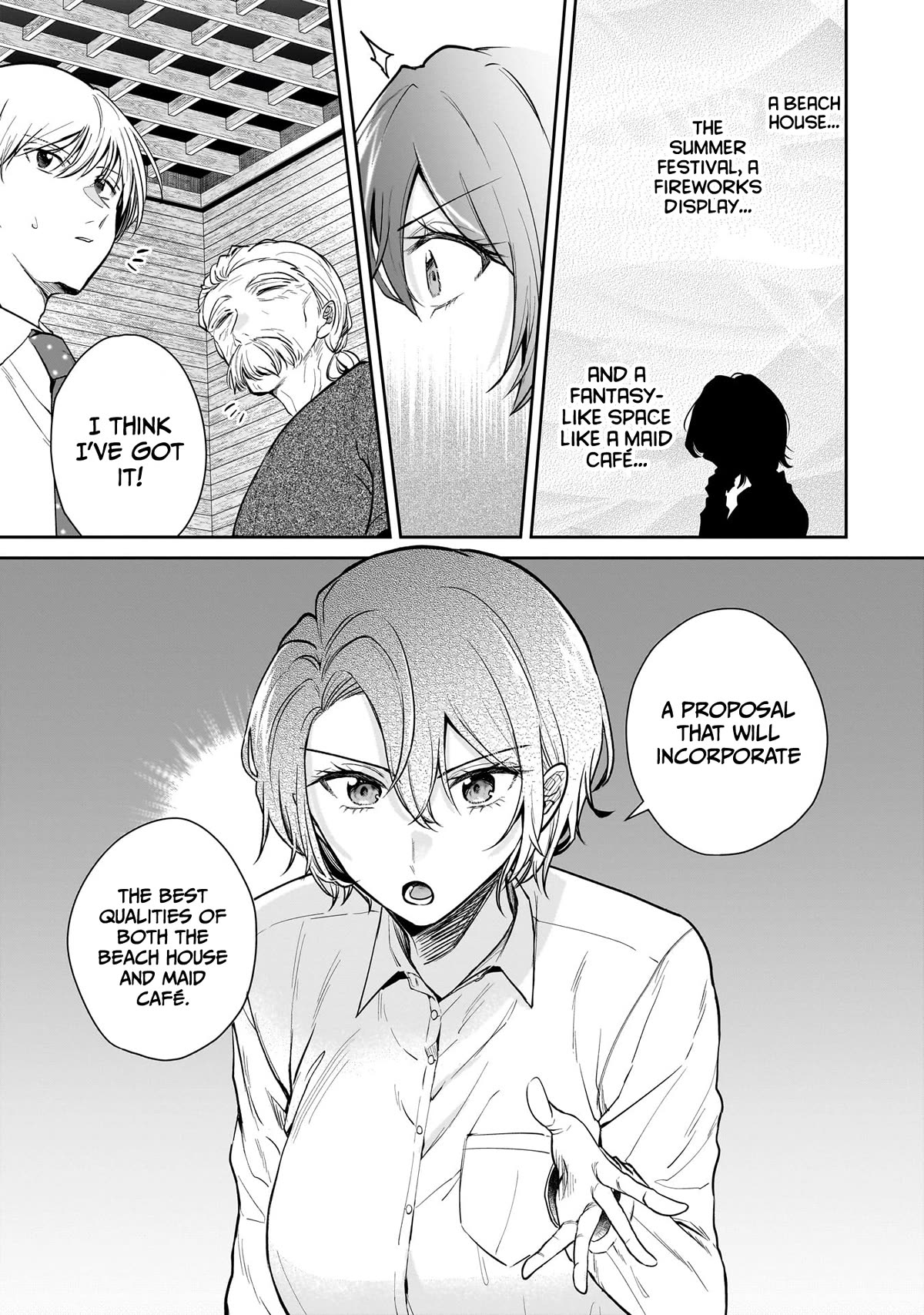 Misato-san is a Bit Cold Towards Her Boss Who Pampers chapter 5 page 12