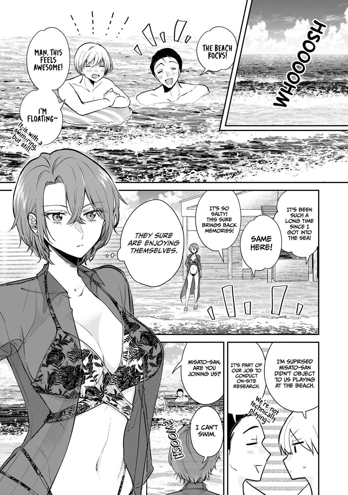 Misato-san is a Bit Cold Towards Her Boss Who Pampers chapter 5 page 14