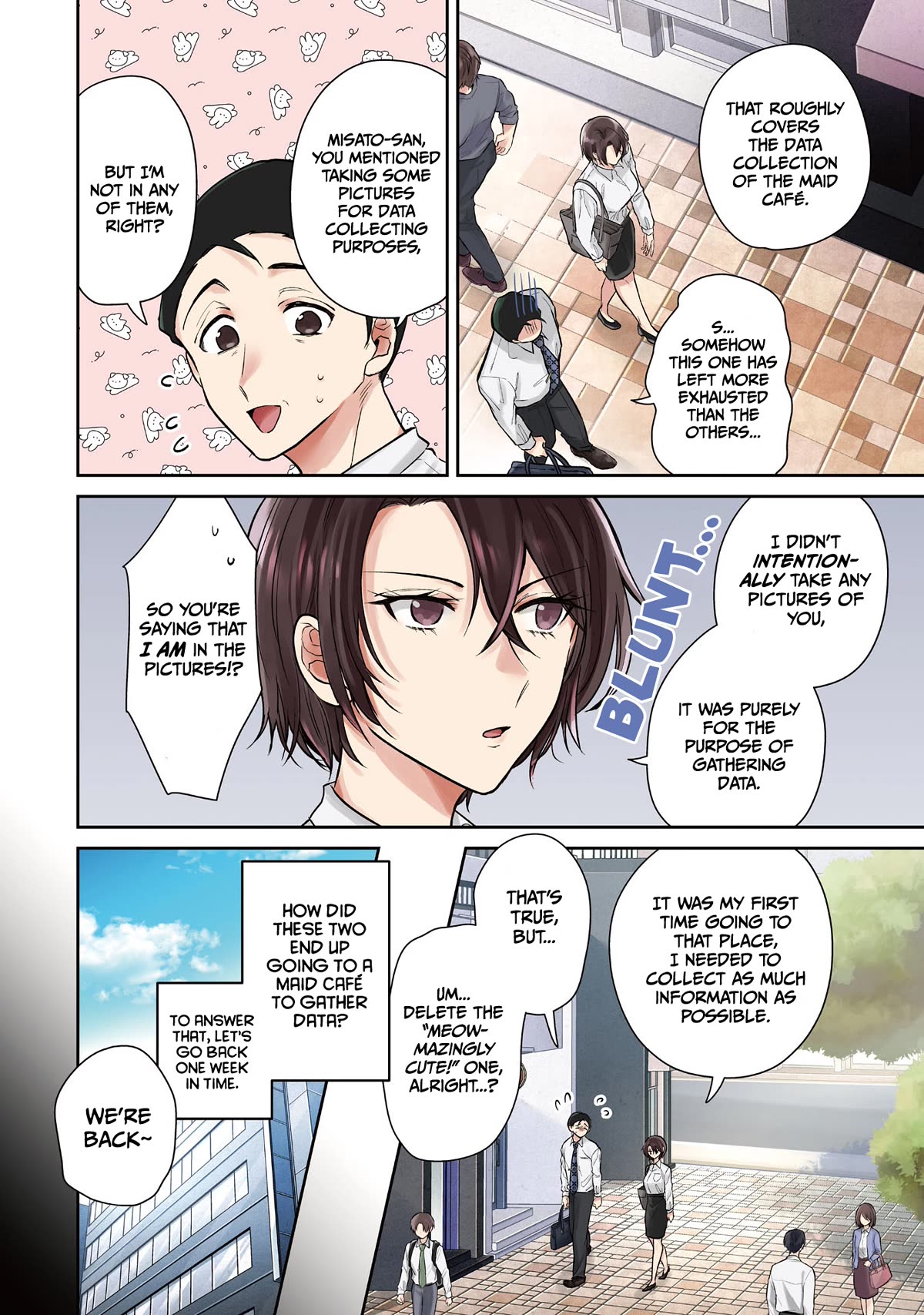 Misato-san is a Bit Cold Towards Her Boss Who Pampers chapter 5 page 3