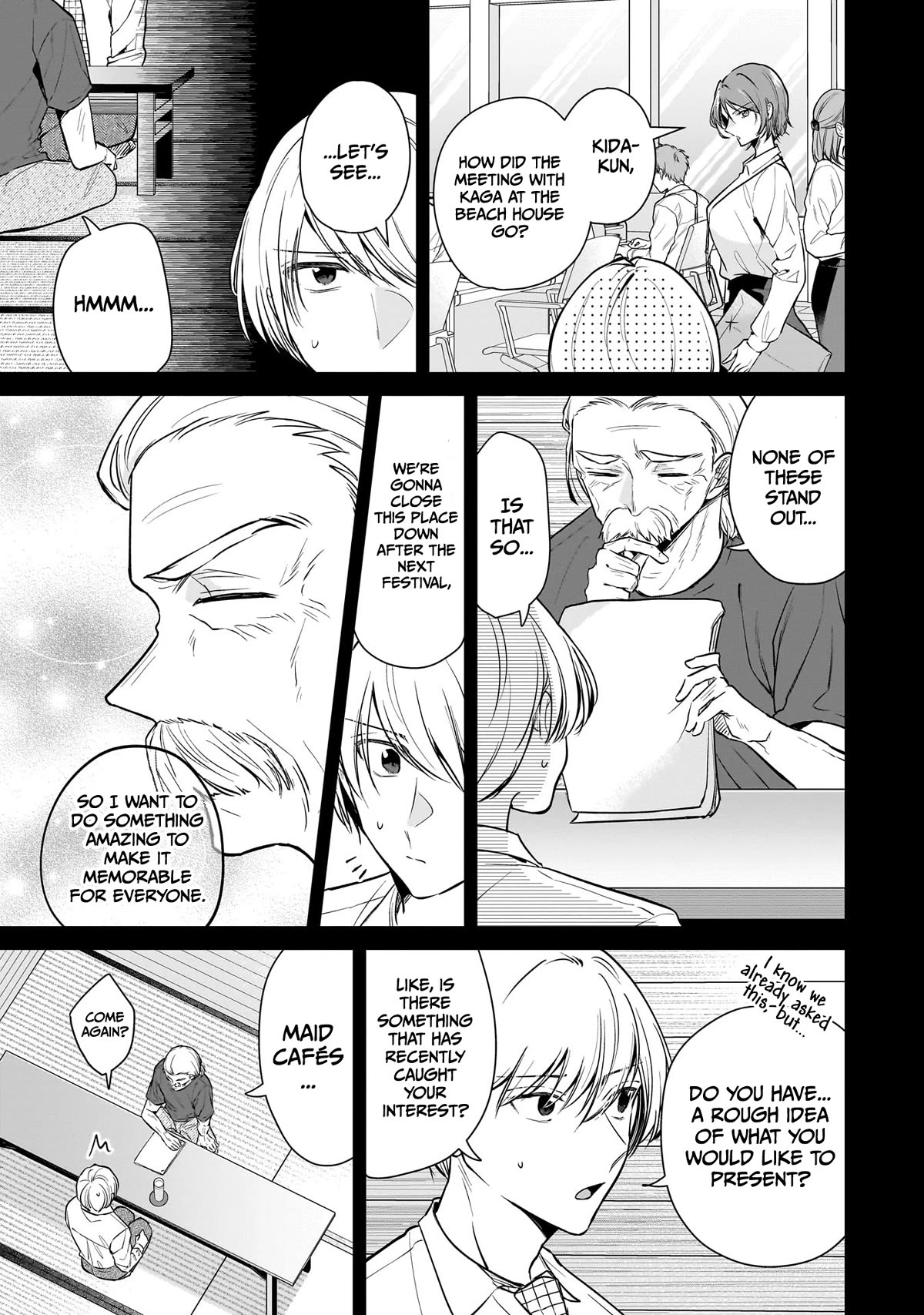 Misato-san is a Bit Cold Towards Her Boss Who Pampers chapter 5 page 4