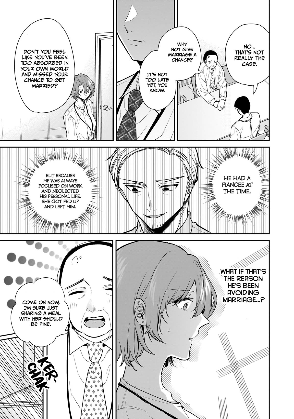 Misato-san is a Bit Cold Towards Her Boss Who Pampers chapter 6 page 13