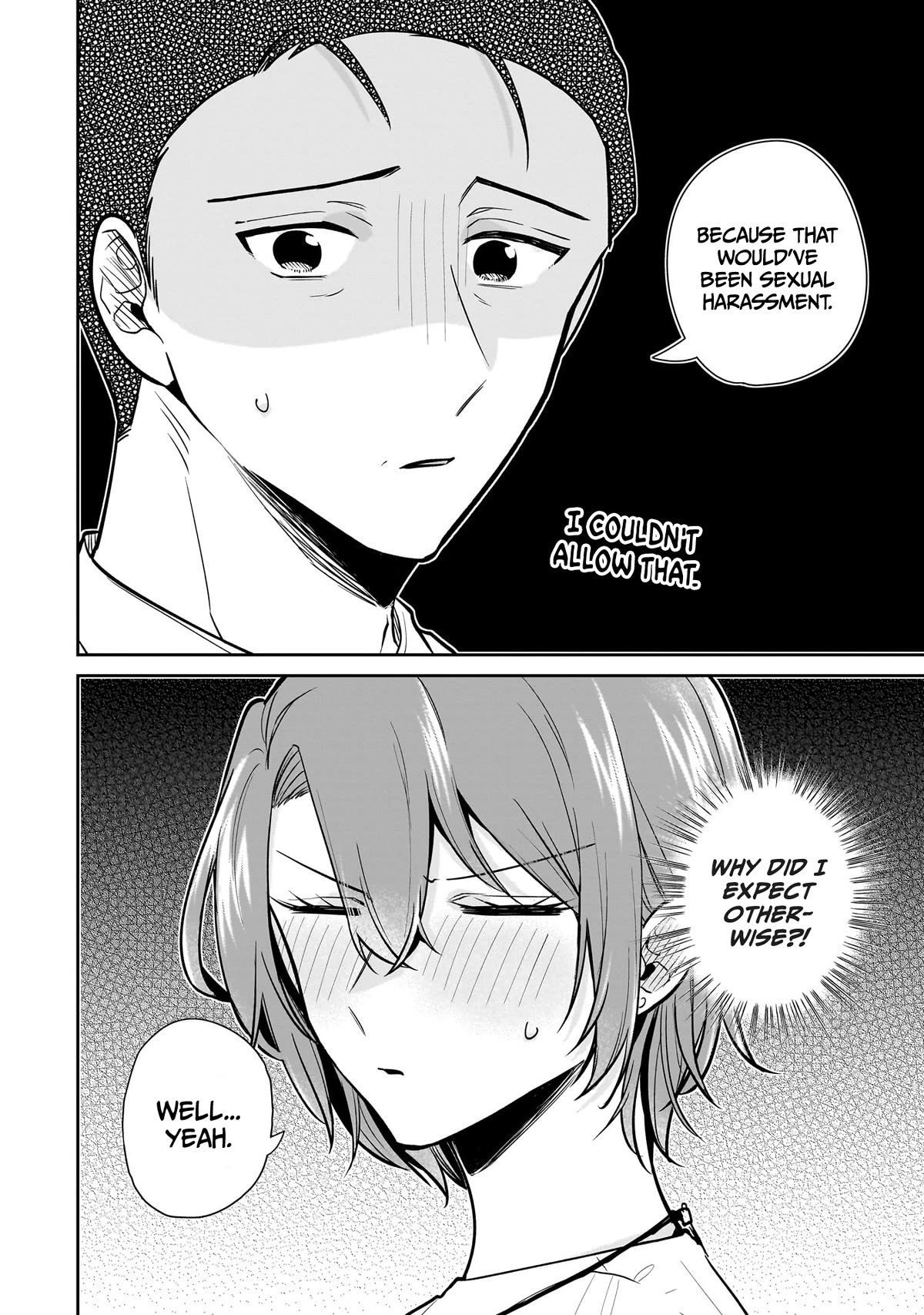 Misato-san is a Bit Cold Towards Her Boss Who Pampers chapter 6 page 18