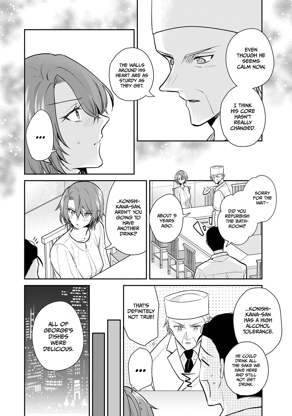 Misato-san is a Bit Cold Towards Her Boss Who Pampers chapter 7 page 16