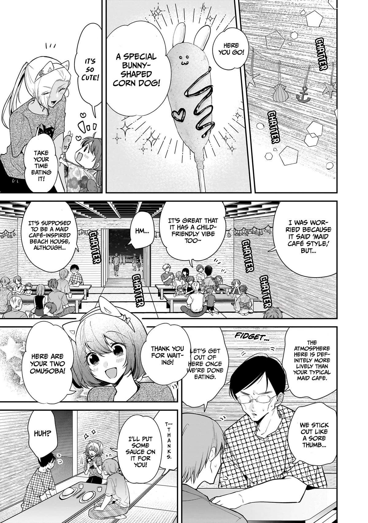 Misato-san is a Bit Cold Towards Her Boss Who Pampers chapter 8 page 3