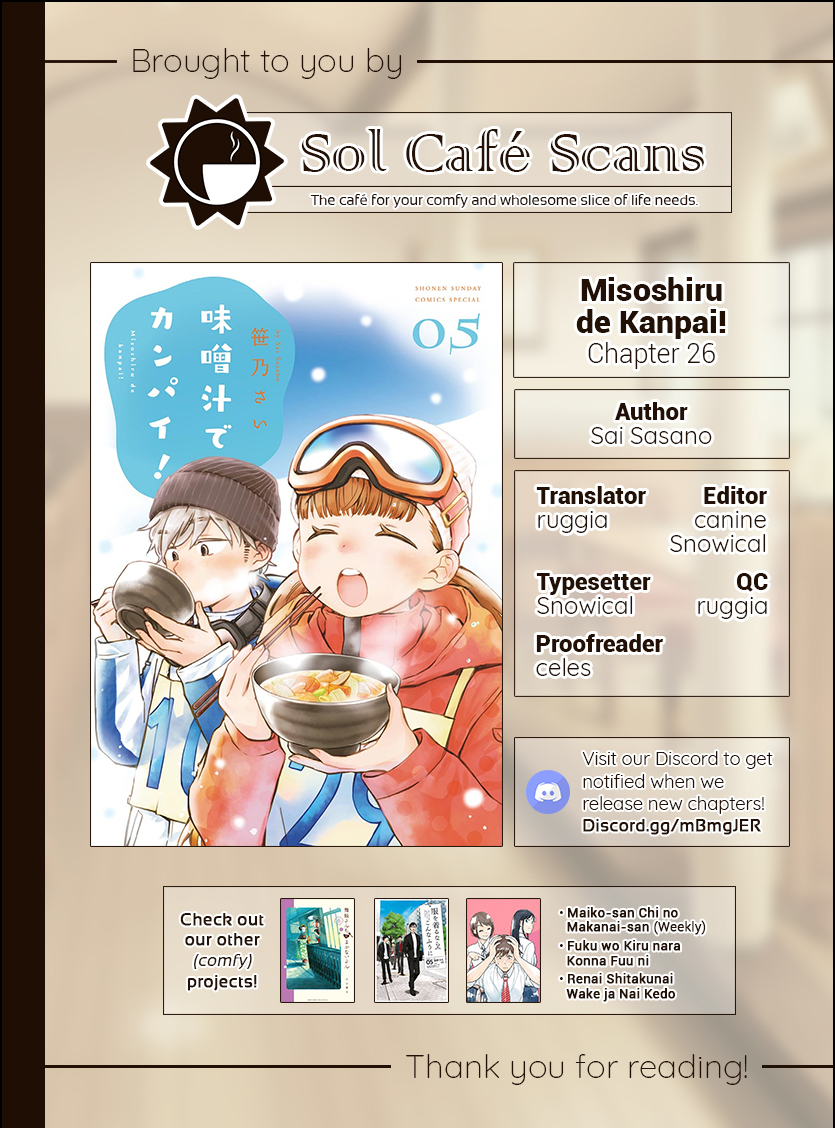 Misoshiru de Kanpai! chapter 26 page 38