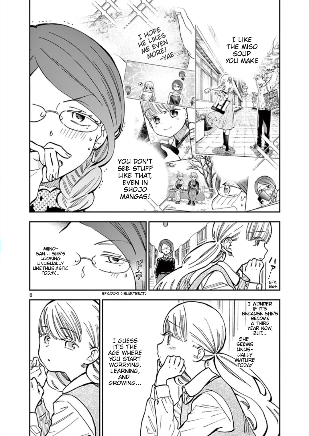 Misoshiru de Kanpai! chapter 51 page 8