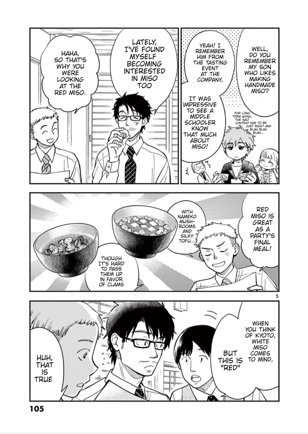 Misoshiru de Kanpai! chapter 57 page 5