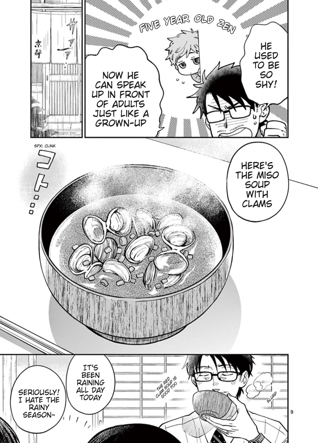 Misoshiru de Kanpai! chapter 57 page 9