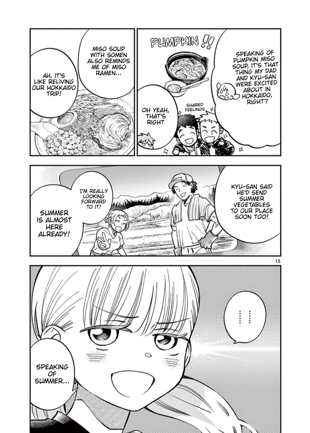 Misoshiru de Kanpai! chapter 59 page 15
