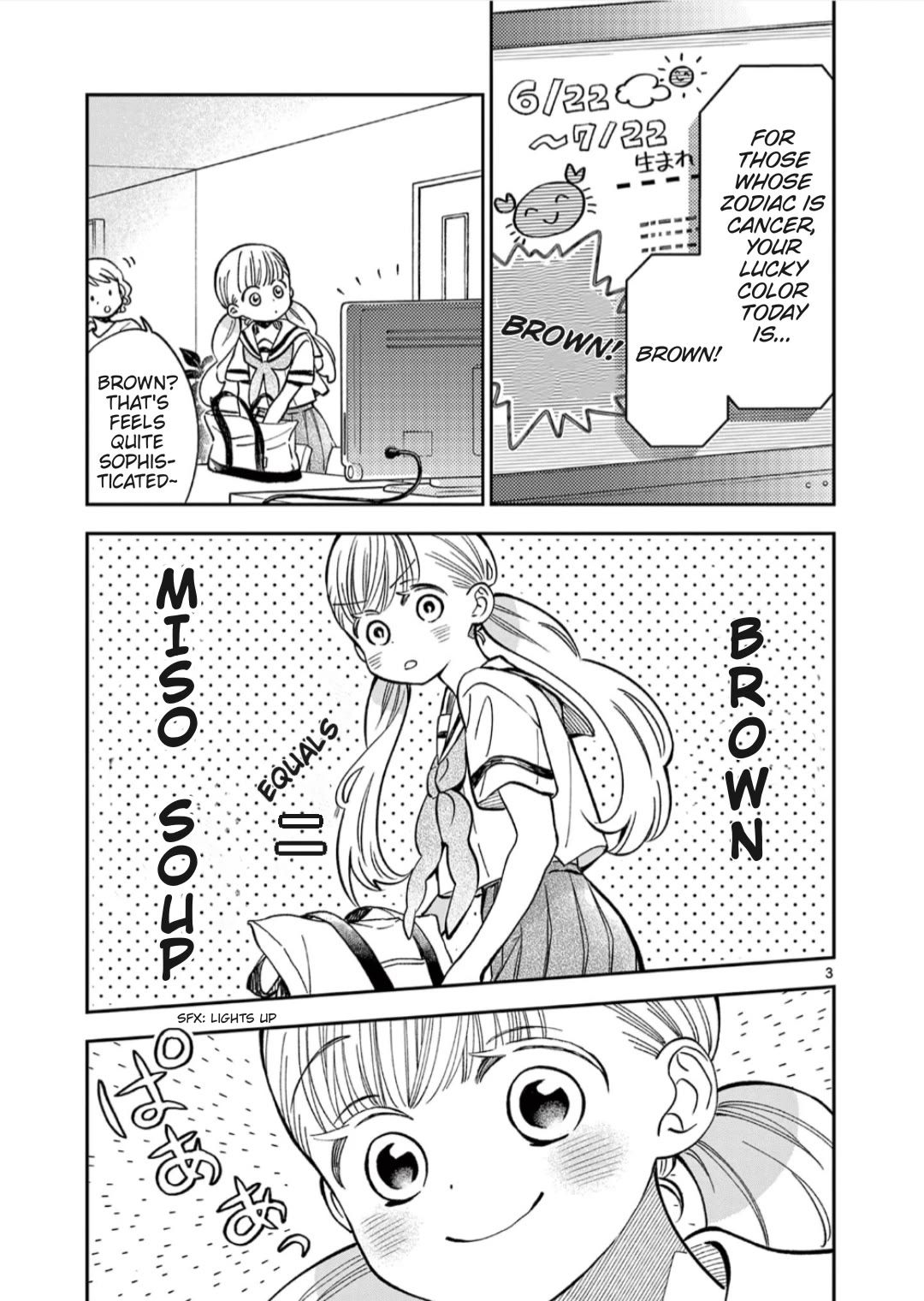 Misoshiru de Kanpai! chapter 60 page 8