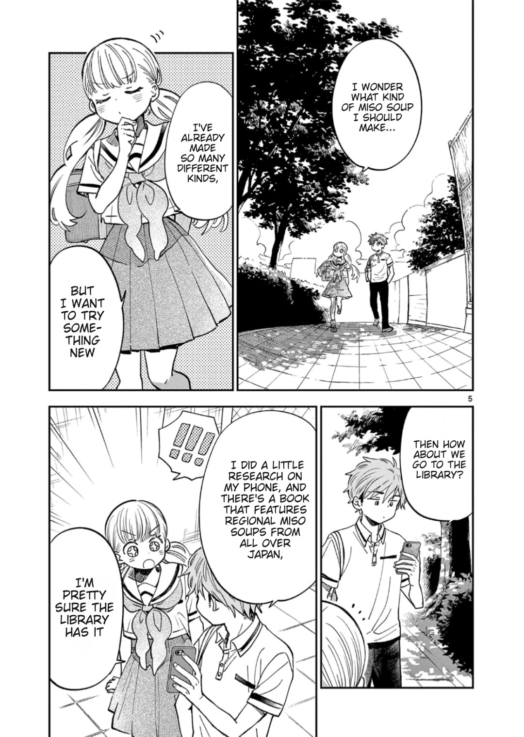 Misoshiru de Kanpai! chapter 61 page 5