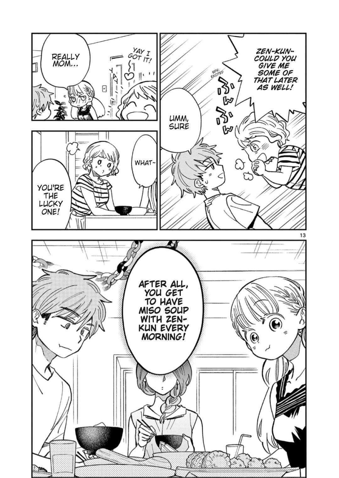 Misoshiru de Kanpai! chapter 62 page 13