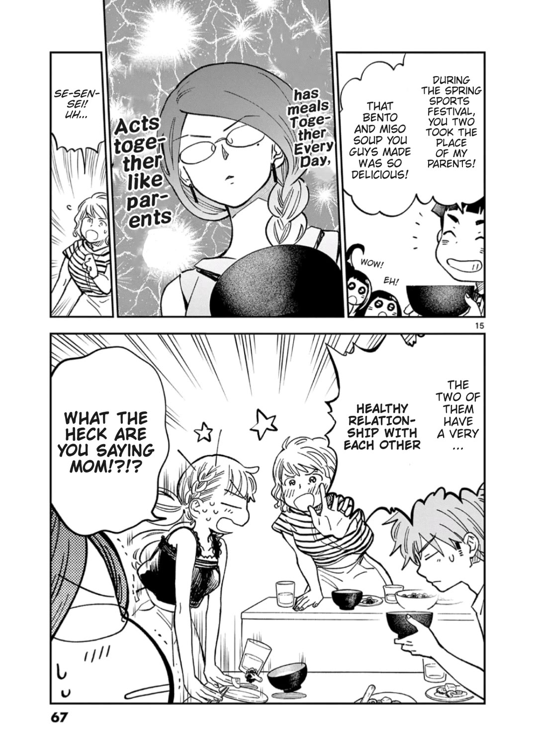 Misoshiru de Kanpai! chapter 62 page 15