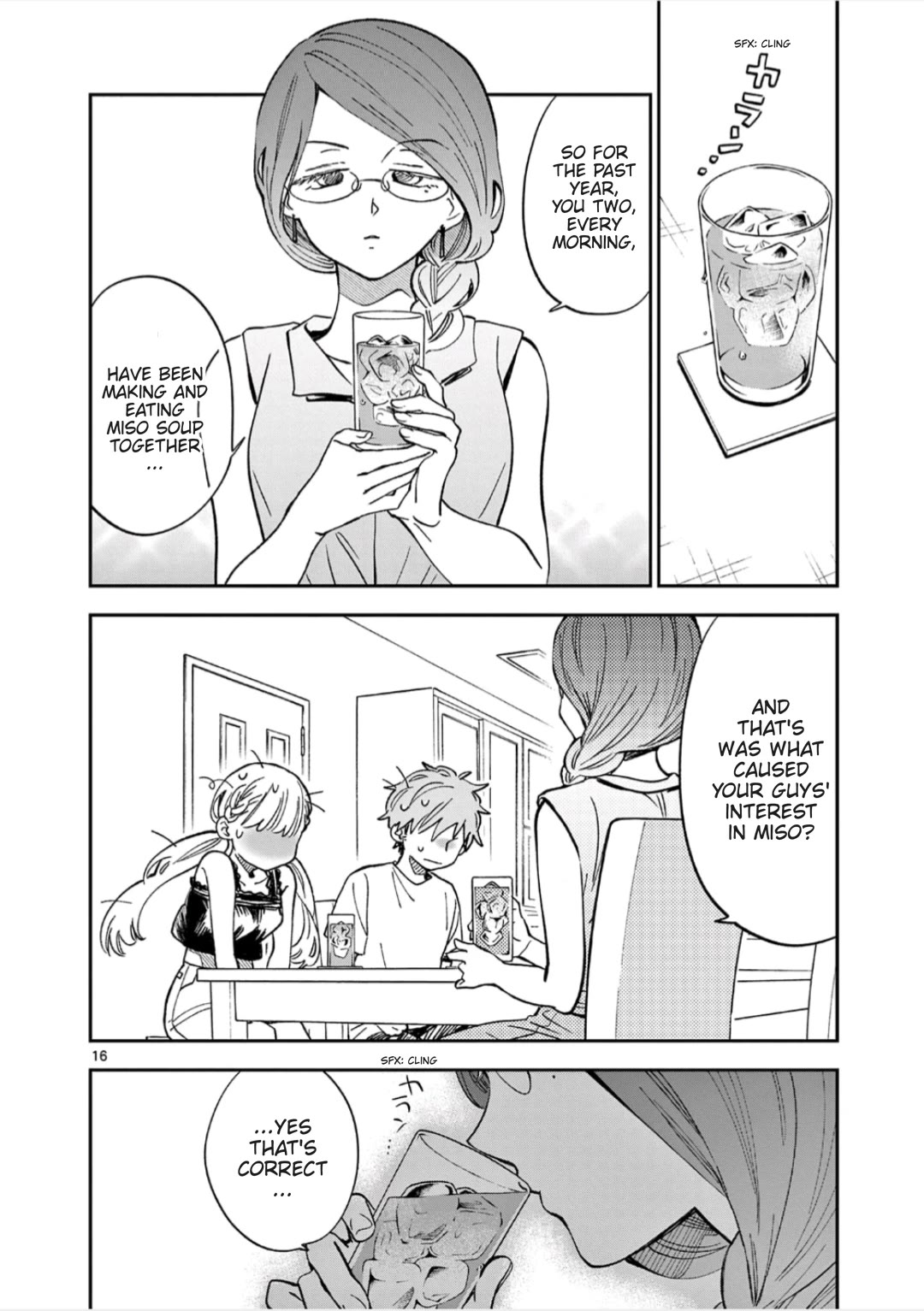 Misoshiru de Kanpai! chapter 62 page 16