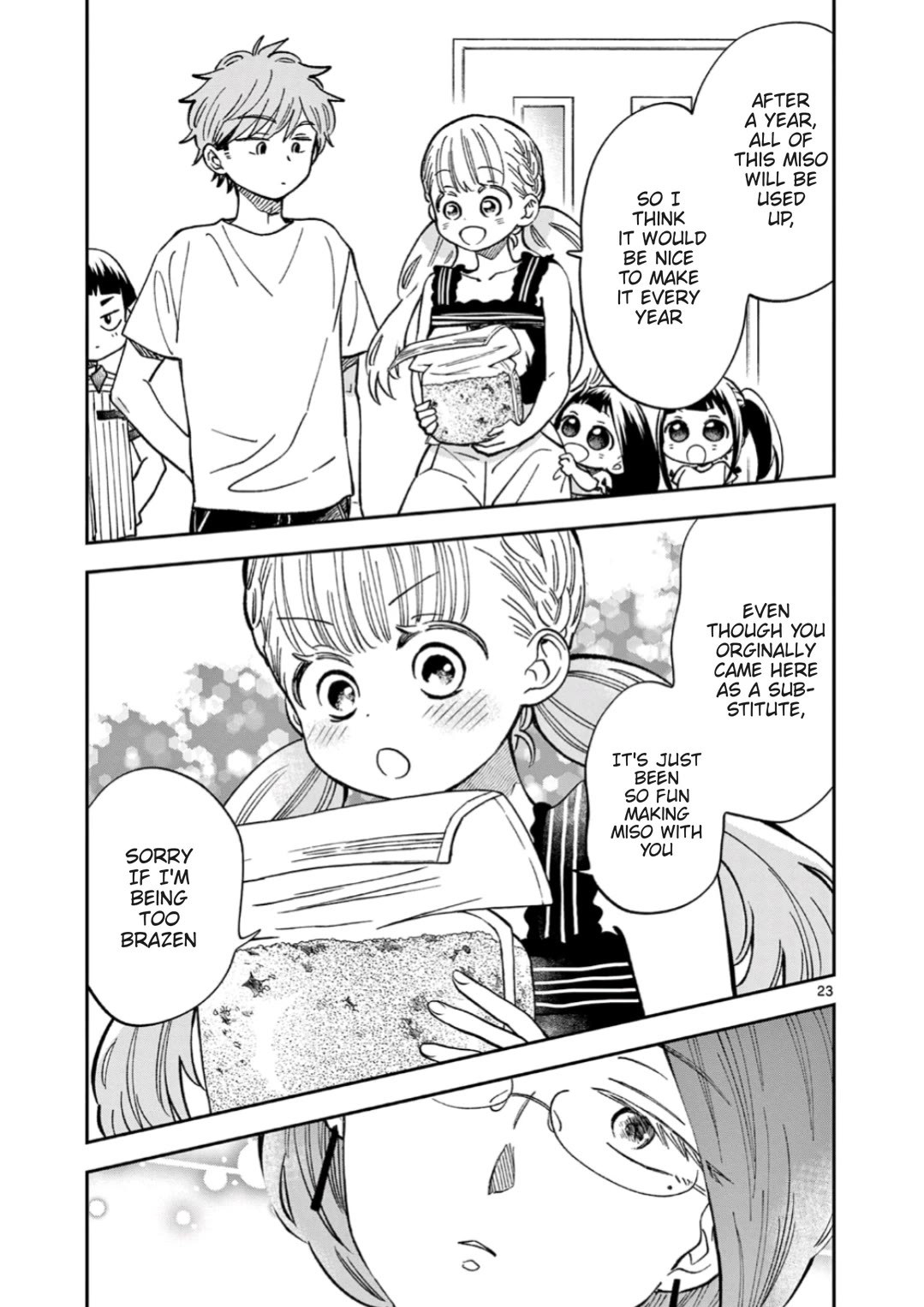 Misoshiru de Kanpai! chapter 62 page 23