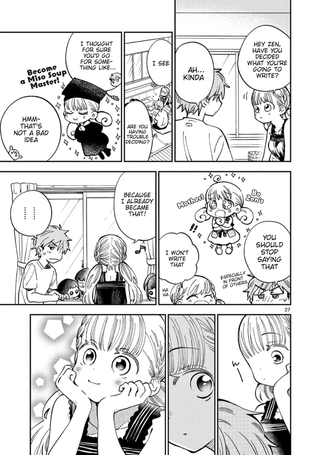 Misoshiru de Kanpai! chapter 62 page 27