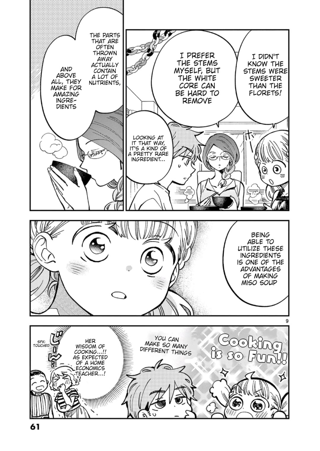 Misoshiru de Kanpai! chapter 62 page 9