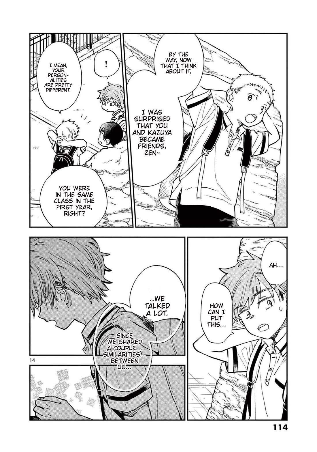 Misoshiru de Kanpai! chapter 70 page 14