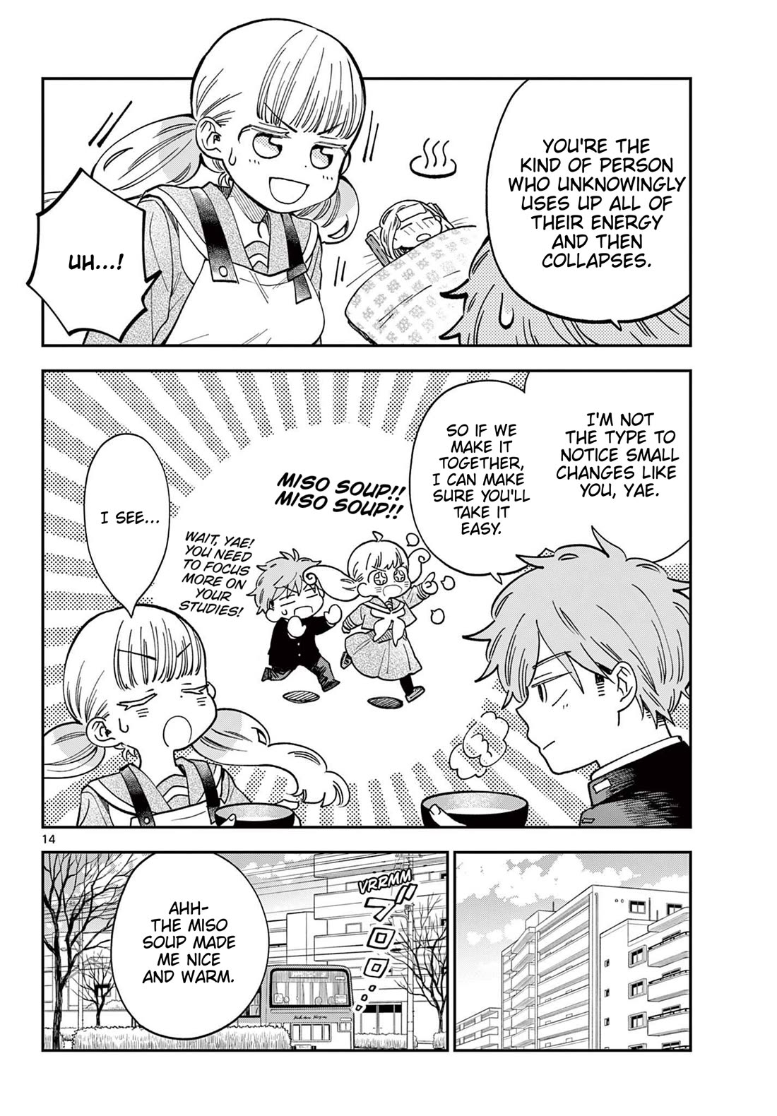 Misoshiru de Kanpai! chapter 80 page 14