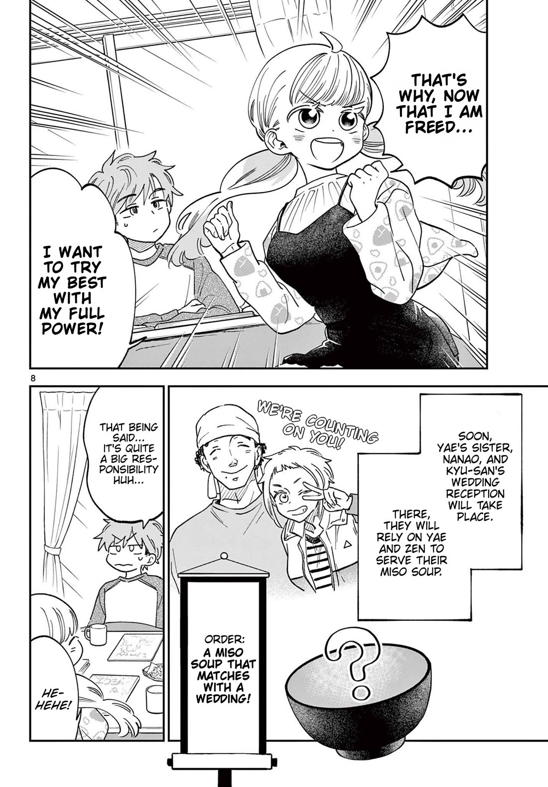 Misoshiru de Kanpai! chapter 81 page 8