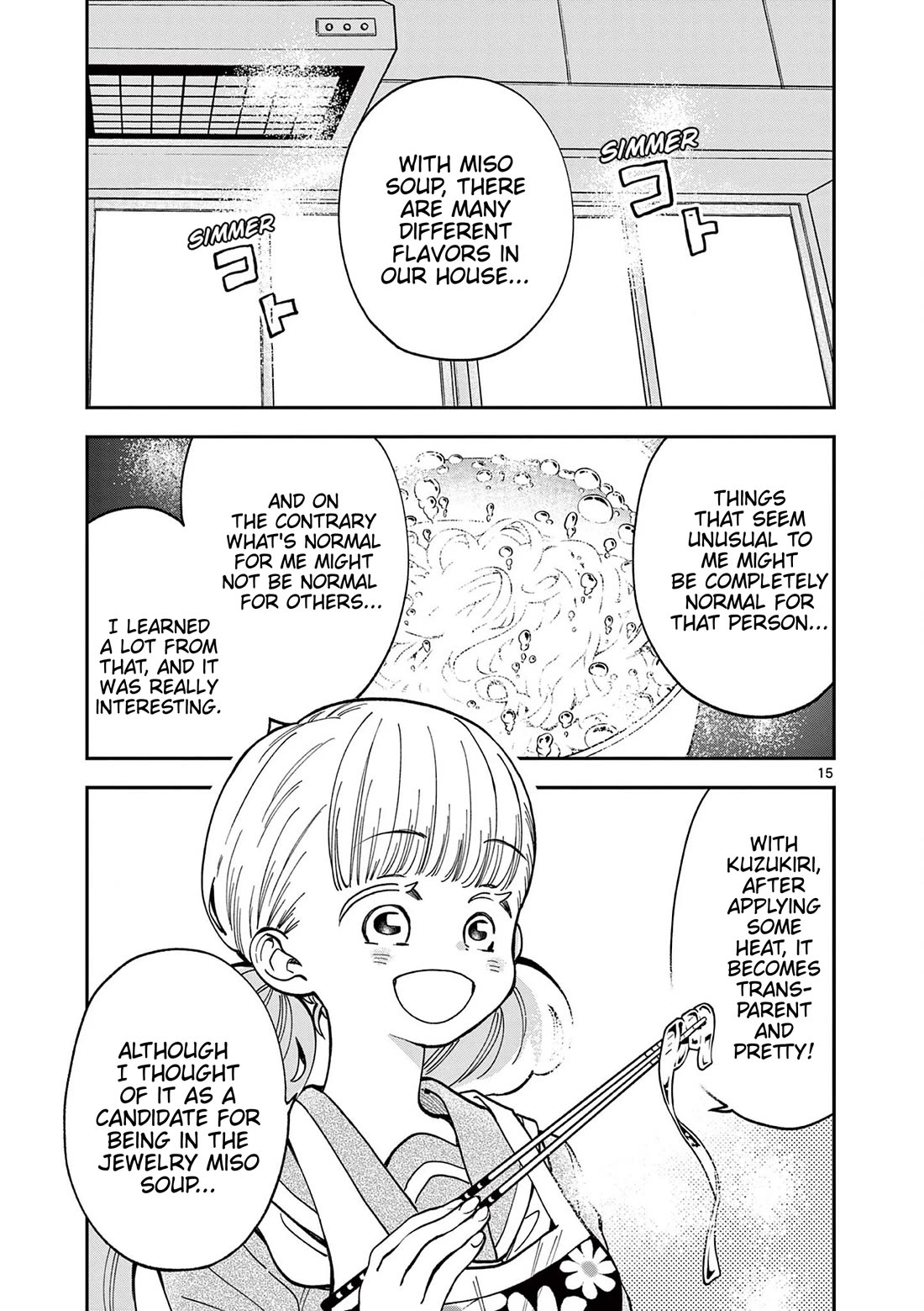 Misoshiru de Kanpai! chapter 83 page 15