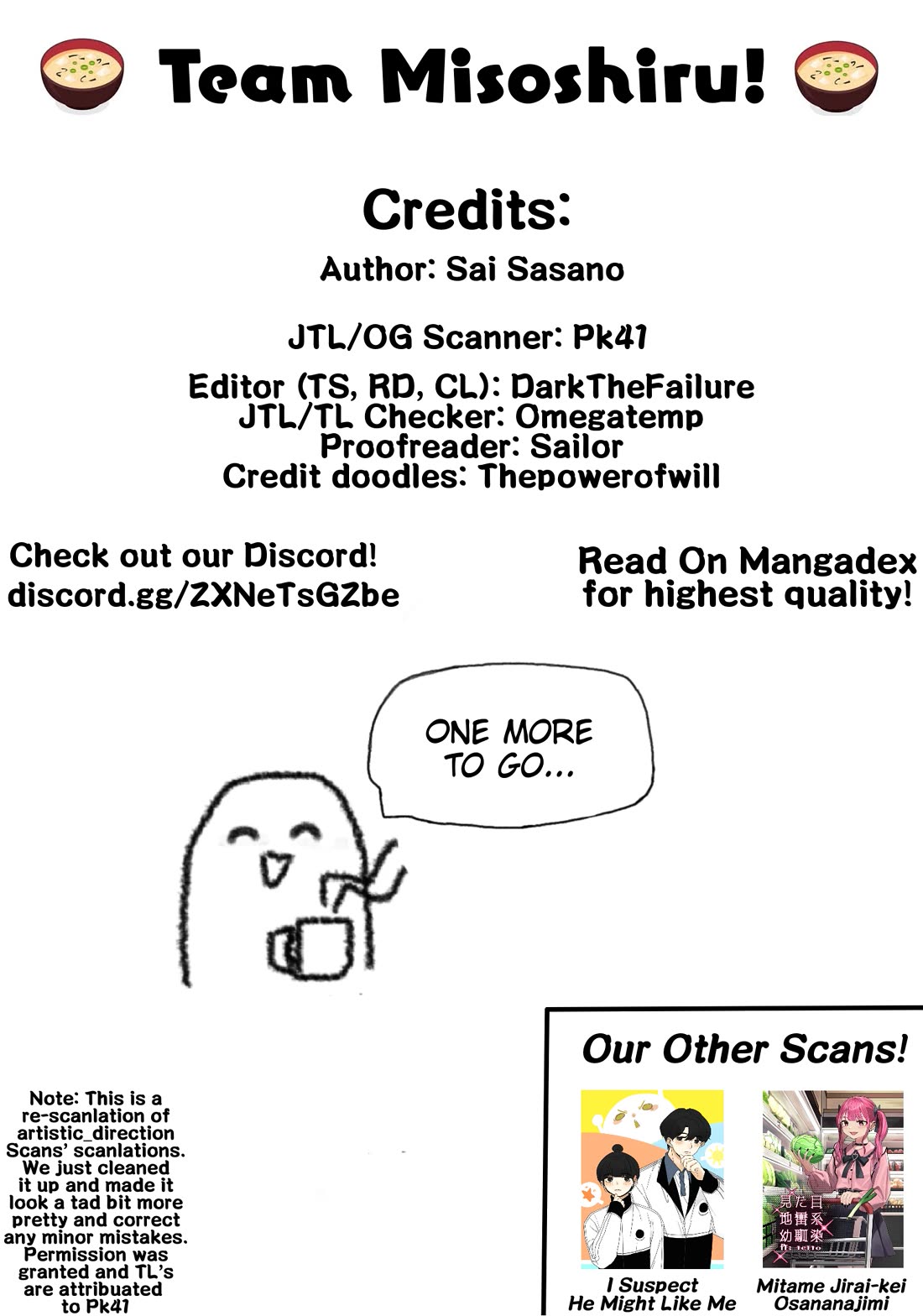 Misoshiru de Kanpai! chapter 83 page 37