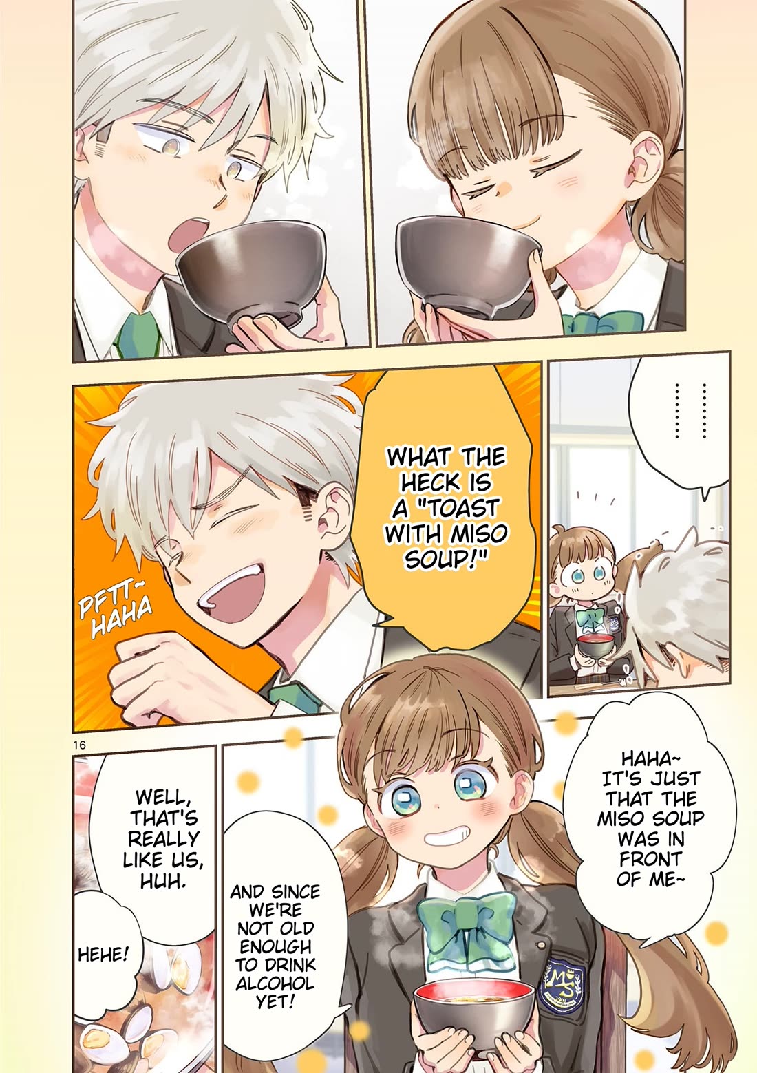 Misoshiru de Kanpai! chapter 84 page 16