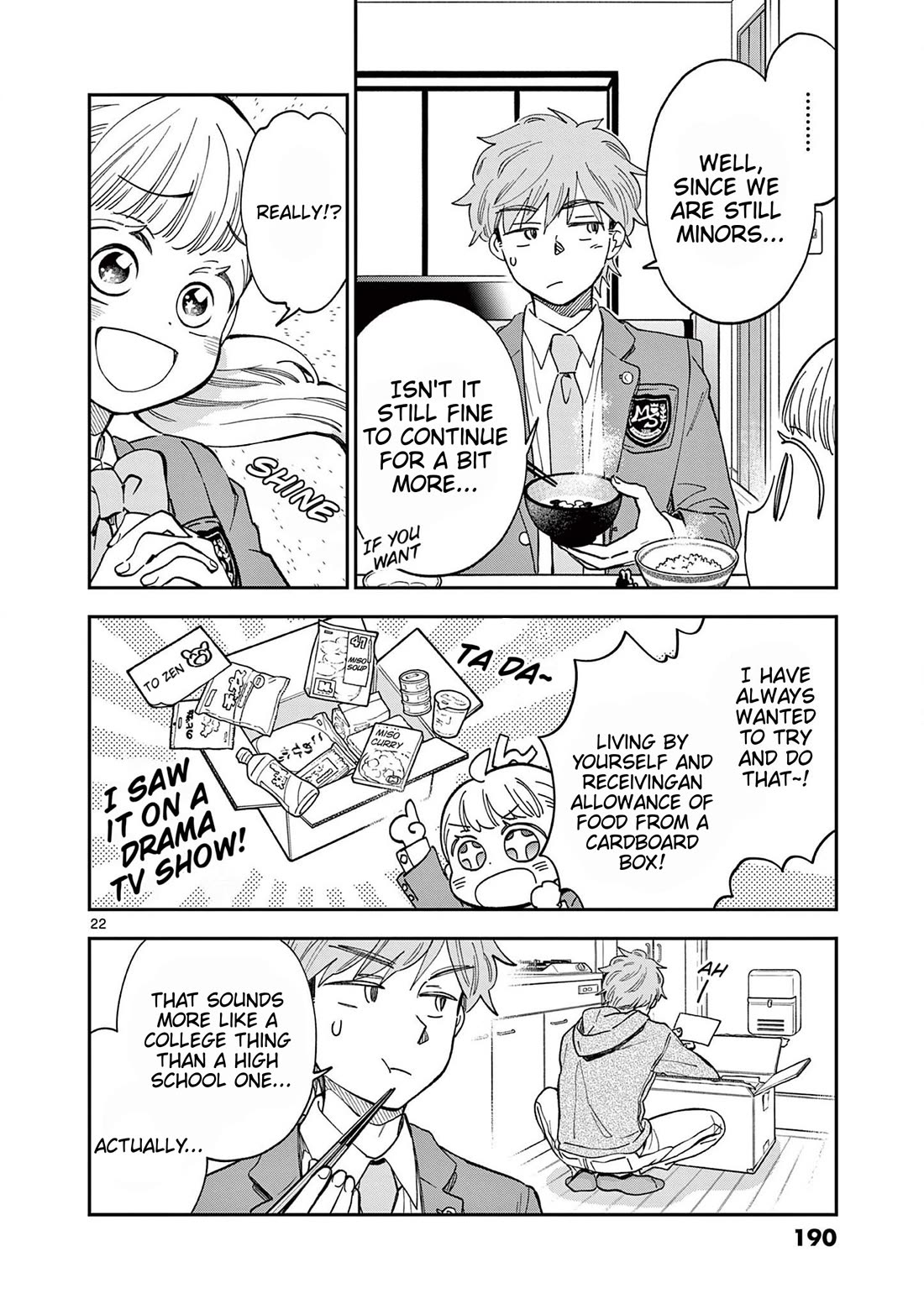 Misoshiru de Kanpai! chapter 84 page 22