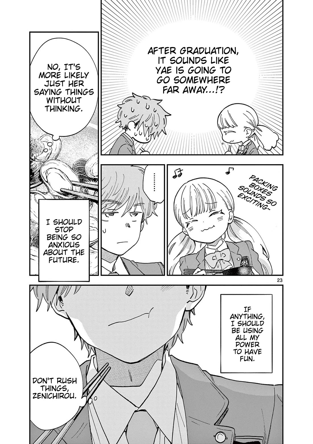 Misoshiru de Kanpai! chapter 84 page 23