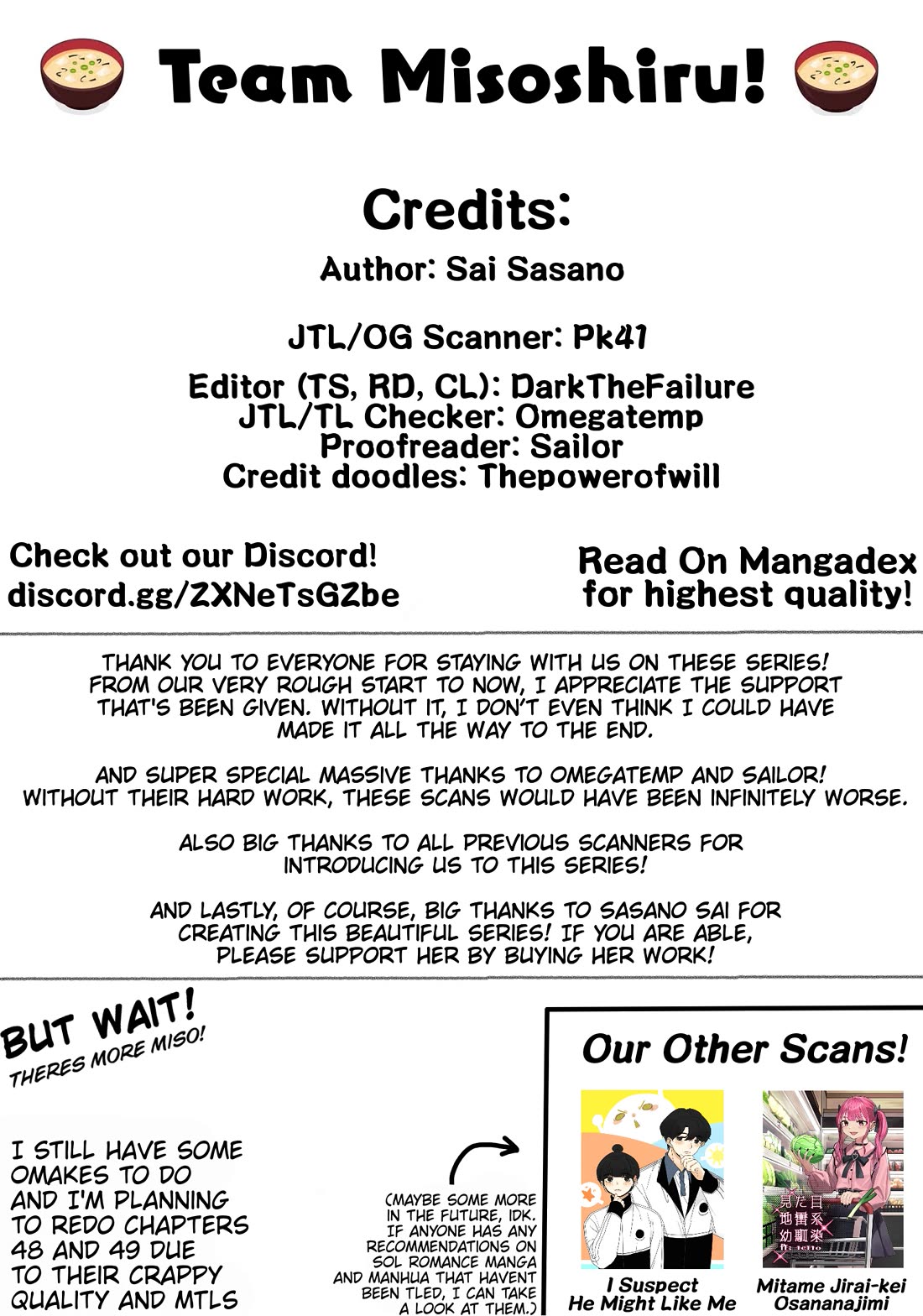 Misoshiru de Kanpai! chapter 84 page 34