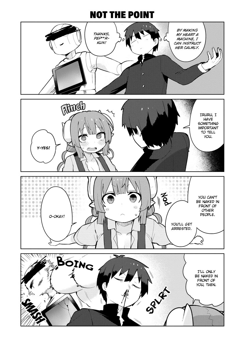 Miss Kobayashi's Dragon Maid: Ilulu Doesn't Understand Love chapter 1 page 10