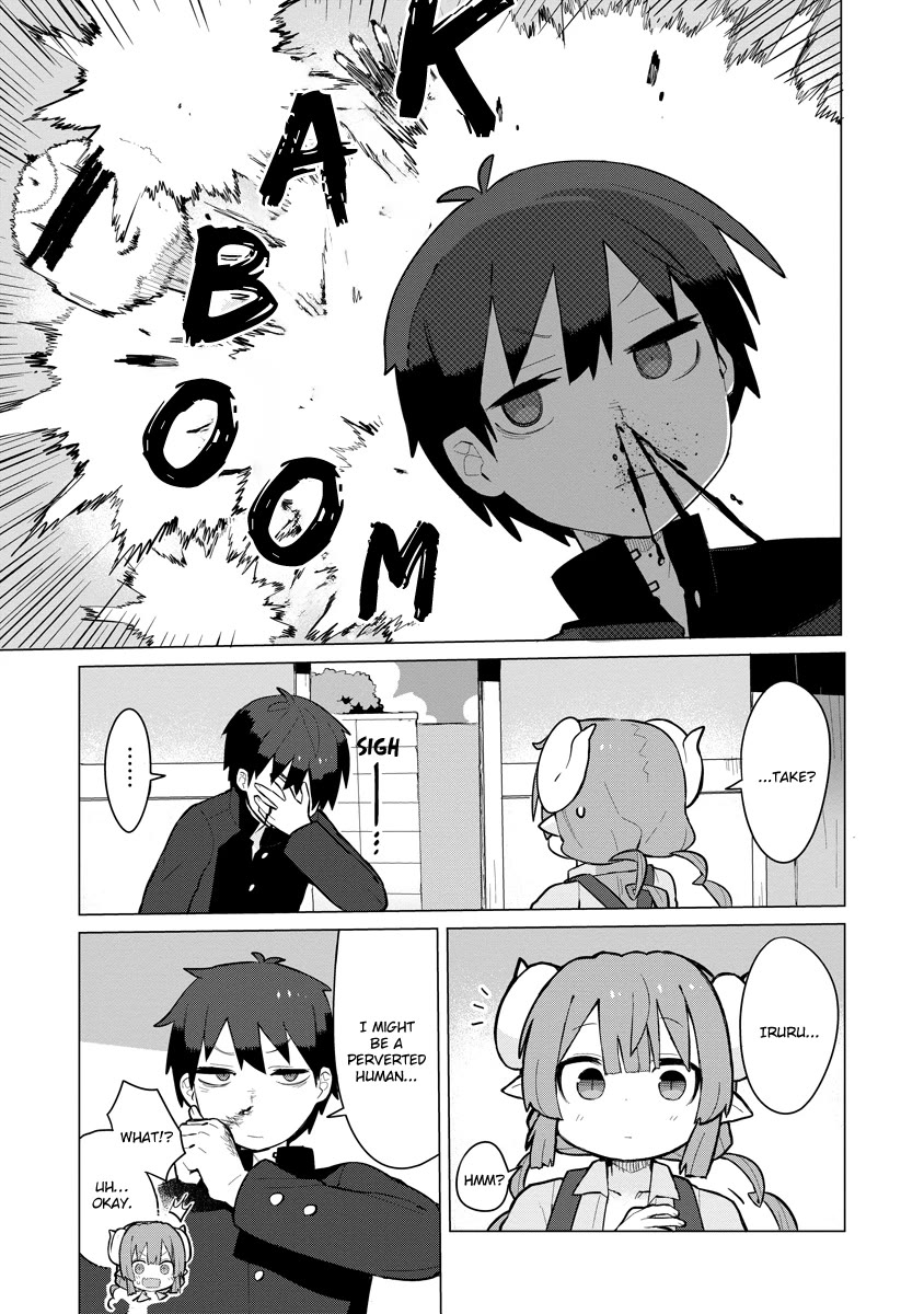Miss Kobayashi's Dragon Maid: Ilulu Doesn't Understand Love chapter 1 page 13
