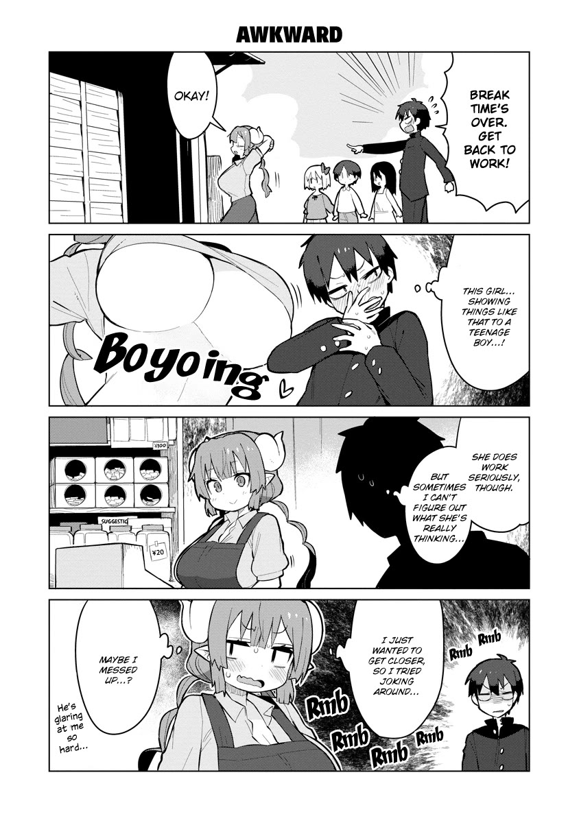 Miss Kobayashi's Dragon Maid: Ilulu Doesn't Understand Love chapter 1 page 4