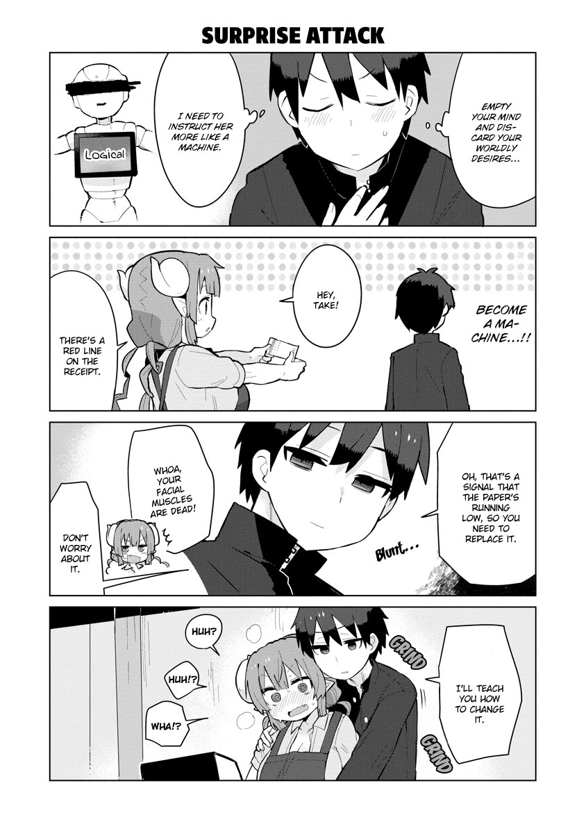 Miss Kobayashi's Dragon Maid: Ilulu Doesn't Understand Love chapter 1 page 7