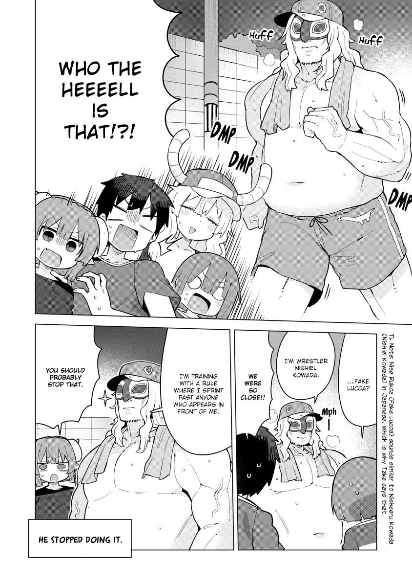 Miss Kobayashi's Dragon Maid: Ilulu Doesn't Understand Love chapter 10 page 14