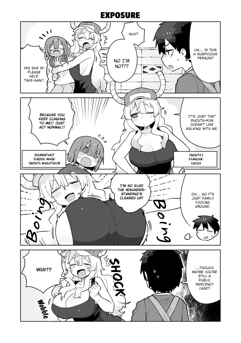 Miss Kobayashi's Dragon Maid: Ilulu Doesn't Understand Love chapter 10 page 3