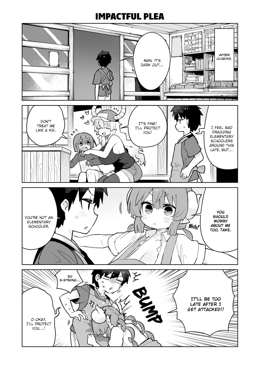 Miss Kobayashi's Dragon Maid: Ilulu Doesn't Understand Love chapter 10 page 7