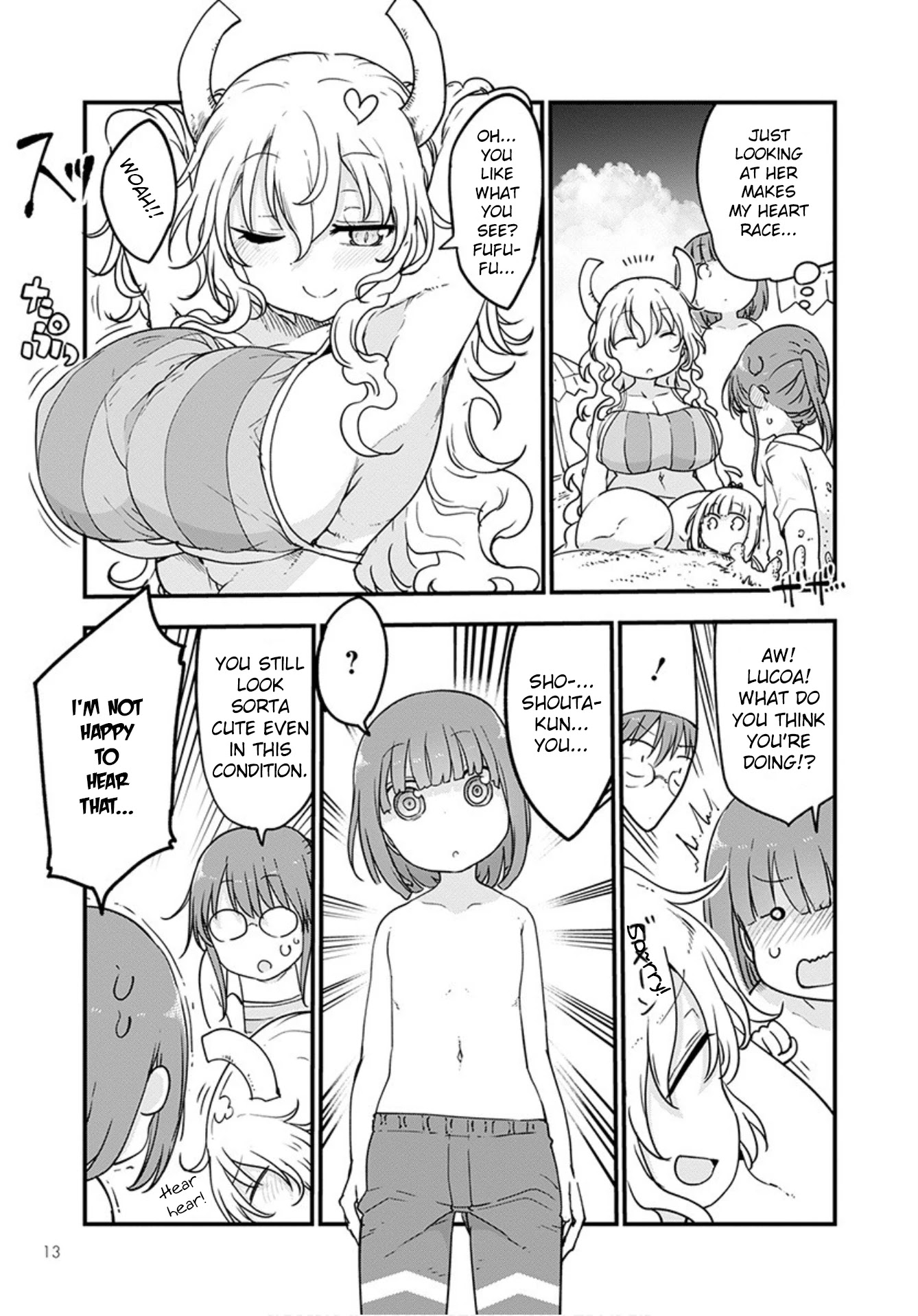 Miss Kobayashi's Dragon Maid: Ilulu Doesn't Understand Love chapter 100 page 9