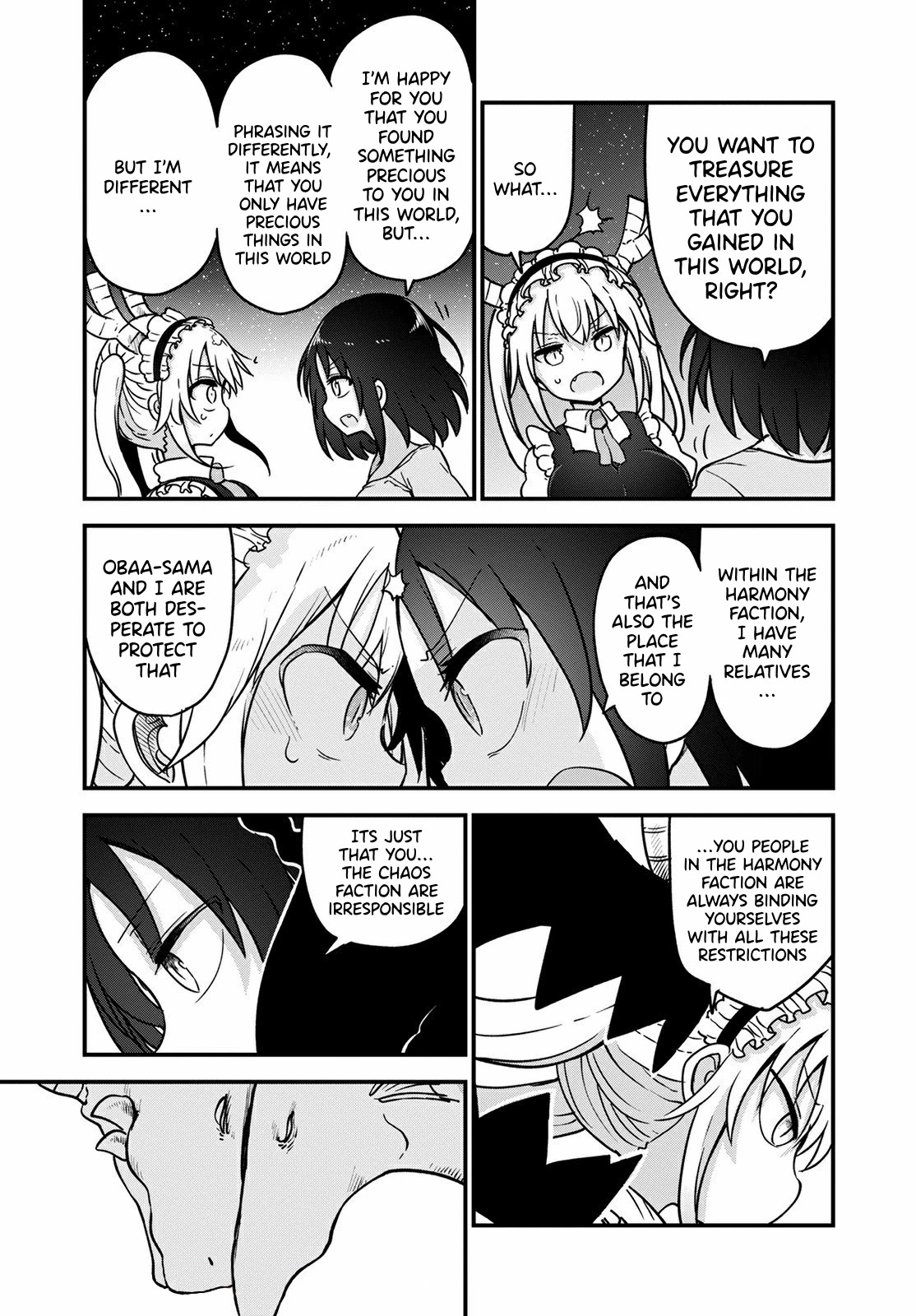 Miss Kobayashi's Dragon Maid: Ilulu Doesn't Understand Love chapter 107 page 14