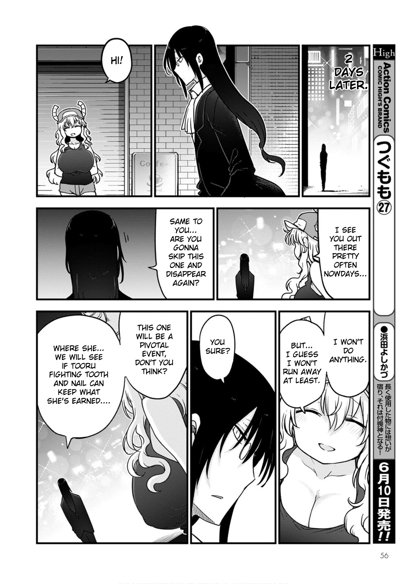 Miss Kobayashi's Dragon Maid: Ilulu Doesn't Understand Love chapter 108 page 12