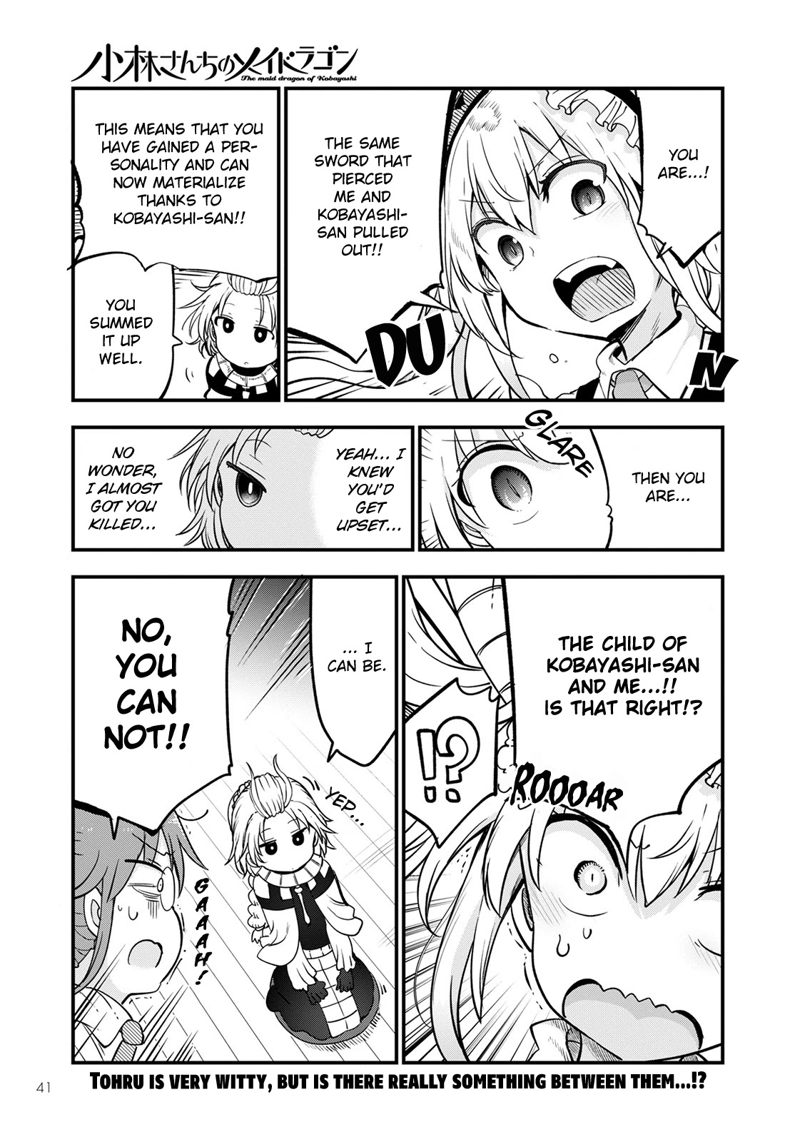 Miss Kobayashi's Dragon Maid: Ilulu Doesn't Understand Love chapter 116 page 1