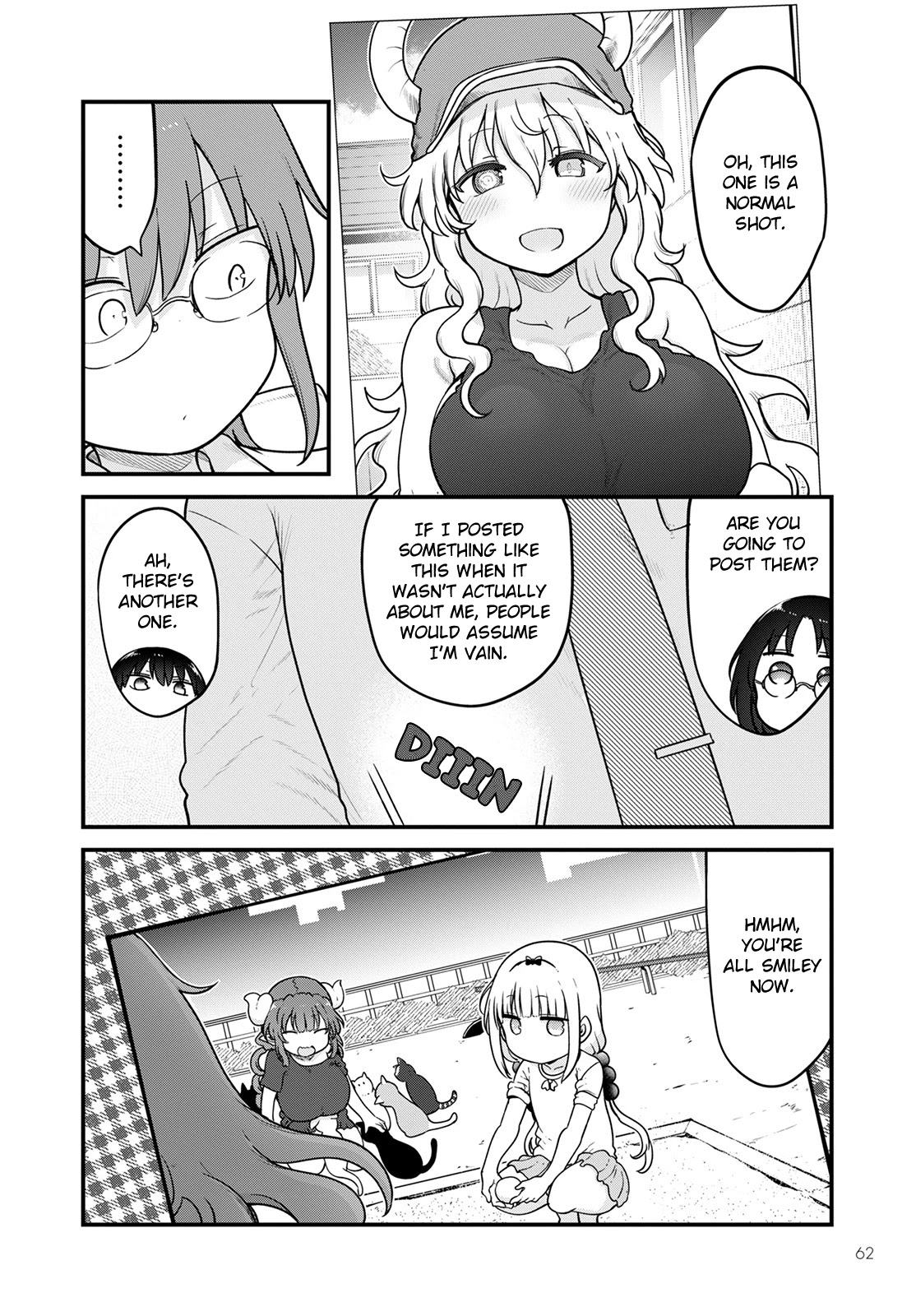 Miss Kobayashi's Dragon Maid: Ilulu Doesn't Understand Love chapter 121 page 8