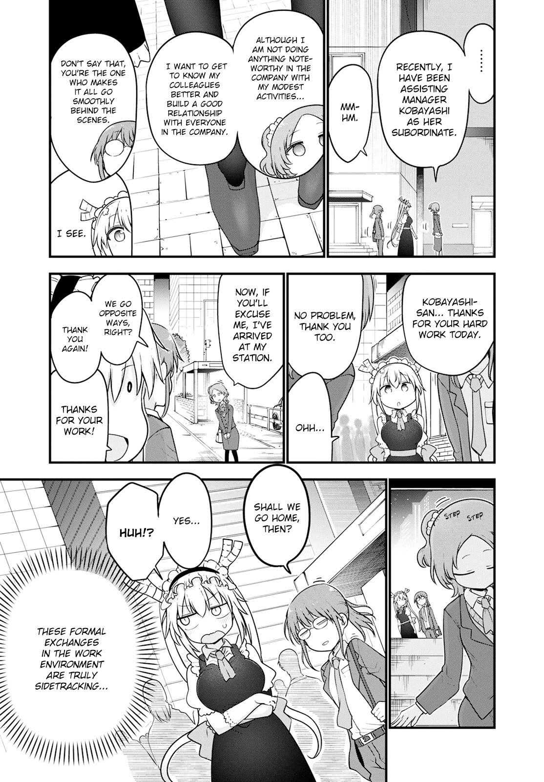 Miss Kobayashi's Dragon Maid: Ilulu Doesn't Understand Love chapter 124 page 3
