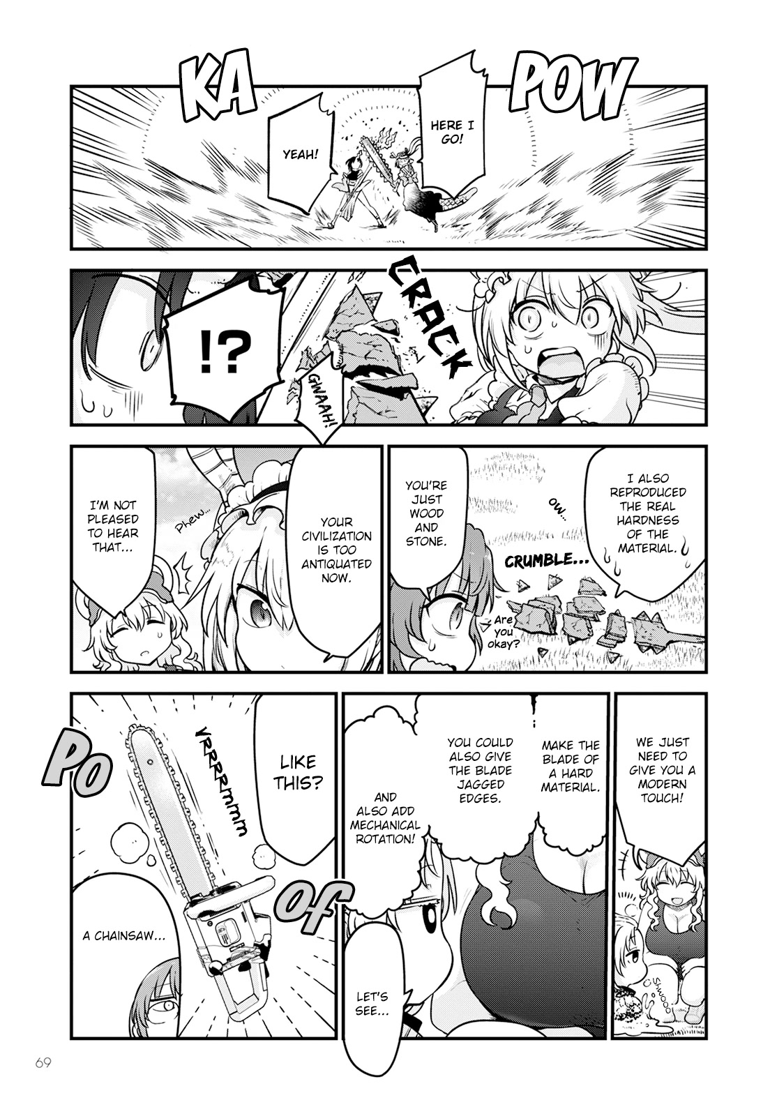 Miss Kobayashi's Dragon Maid: Ilulu Doesn't Understand Love chapter 126 page 7