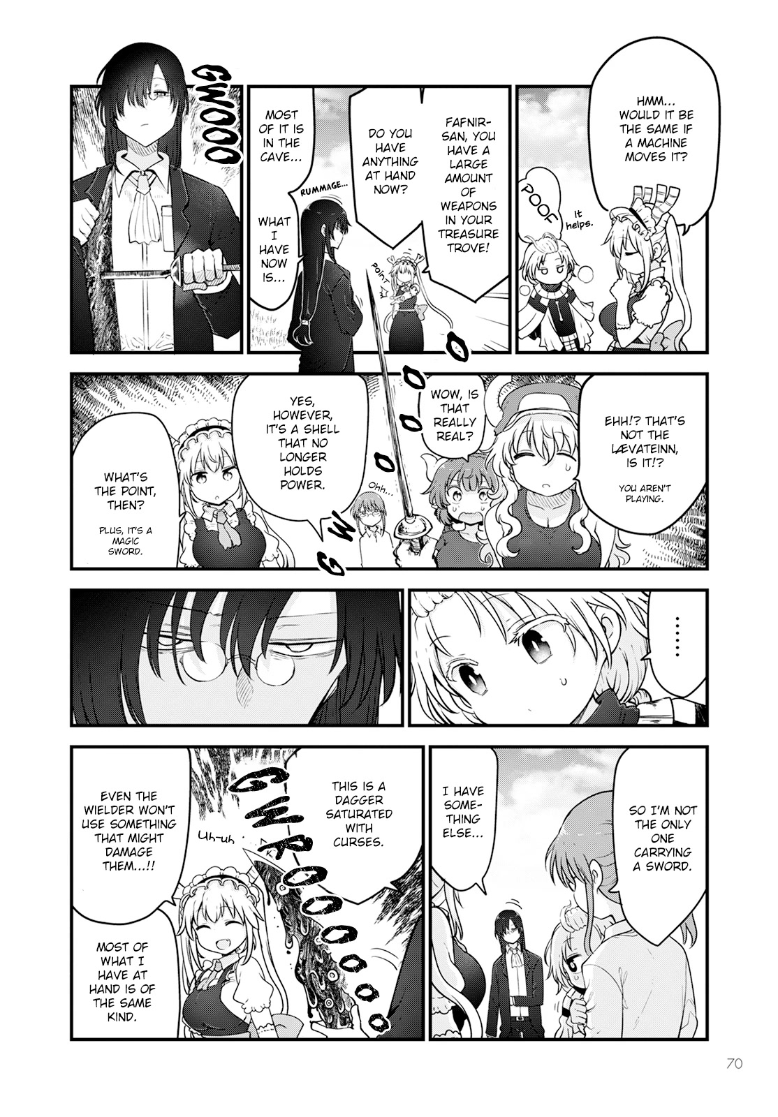 Miss Kobayashi's Dragon Maid: Ilulu Doesn't Understand Love chapter 126 page 8