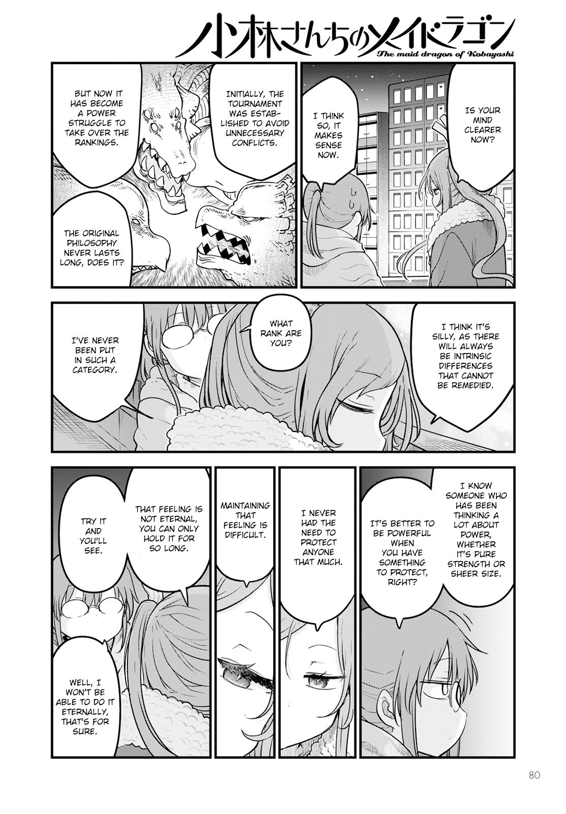 Miss Kobayashi's Dragon Maid: Ilulu Doesn't Understand Love chapter 127 page 10