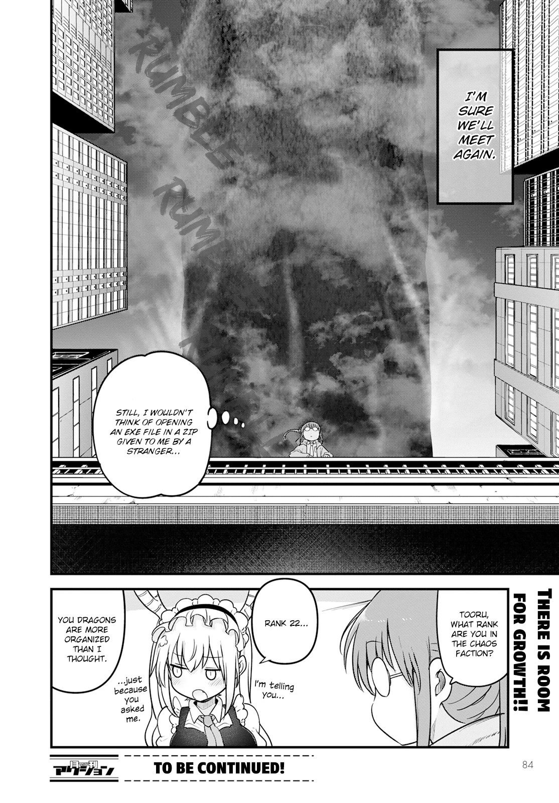 Miss Kobayashi's Dragon Maid: Ilulu Doesn't Understand Love chapter 127 page 14